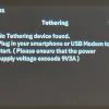 Touchscreen 08 tethering - GL.iNet Flint 4 (GL-BE14000) – Test, 1ère partie : Prise en main