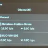 Touchscreen 21 clients liste 1 - GL.iNet Flint 4 (GL-BE14000) – Test, 1ère partie : Prise en main