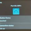 Touchscreen 29 port 01 sfp statut - GL.iNet Flint 4 (GL-BE14000) – Test, 1ère partie : Prise en main