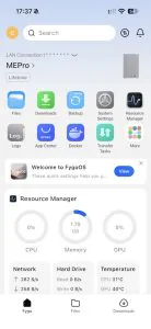 App HOME - Test Beelink ME Pro 4 : un NAS 4 baies puissant avec FygoOS