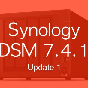 Synoloy DSM 741u1 - Synology DSM 7.4.1 Update 1
