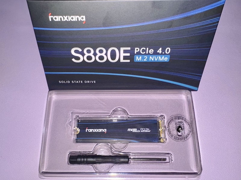 Test Fanxiang S880E 500 Go - Test Fanxiang S880E 500 Go : moins cher mais avec quelques concessions
