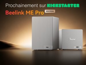 beelink me pro kickstarter 2026 - Beelink ME Pro, NAS modulaire à partir de 299$ (kickstarter)