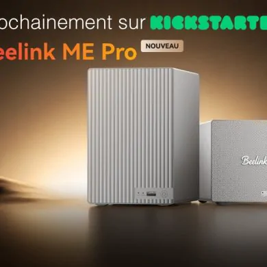 beelink me pro kickstarter 2026 - Beelink ME Pro, NAS modulaire à partir de 299$ (kickstarter)
