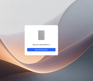 initilisation 1 - Test Beelink ME Pro 4 : un NAS 4 baies puissant avec FygoOS