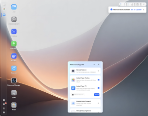 premier demarrage - Test Beelink ME Pro 4 : un NAS 4 baies puissant avec FygoOS
