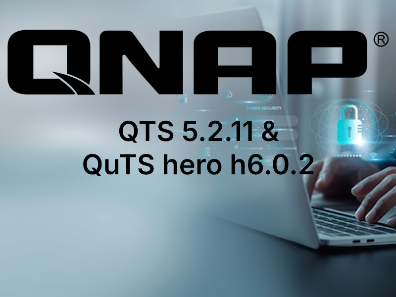 Mise à jour QNAP QTS 5.2.11 et QuTS hero h6.0.2 contre les failles PHP2Shell