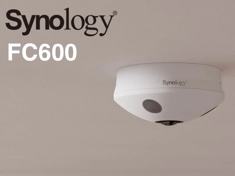 synology fs600 - Synology FC600 : une nouvelle caméra 360° avec IA embarquée