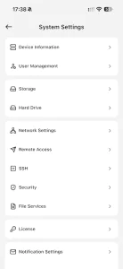 system settings - Test Beelink ME Pro 4 : un NAS 4 baies puissant avec FygoOS